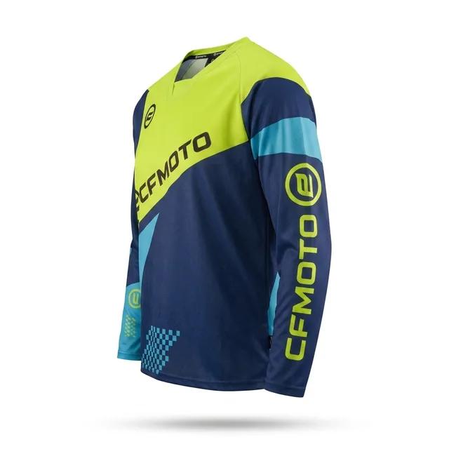 Jersi CFMOTO 85224J-008 Quick-Dry texnologiyasi yashil-koʻk